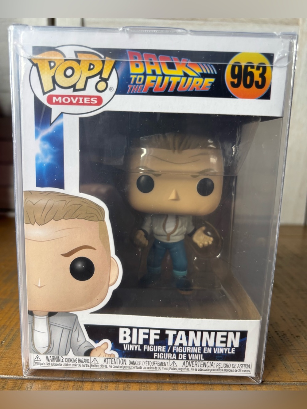 Funko Pop Movies Back to the Future Biff Tannen #963 Vaulted w/ Protector